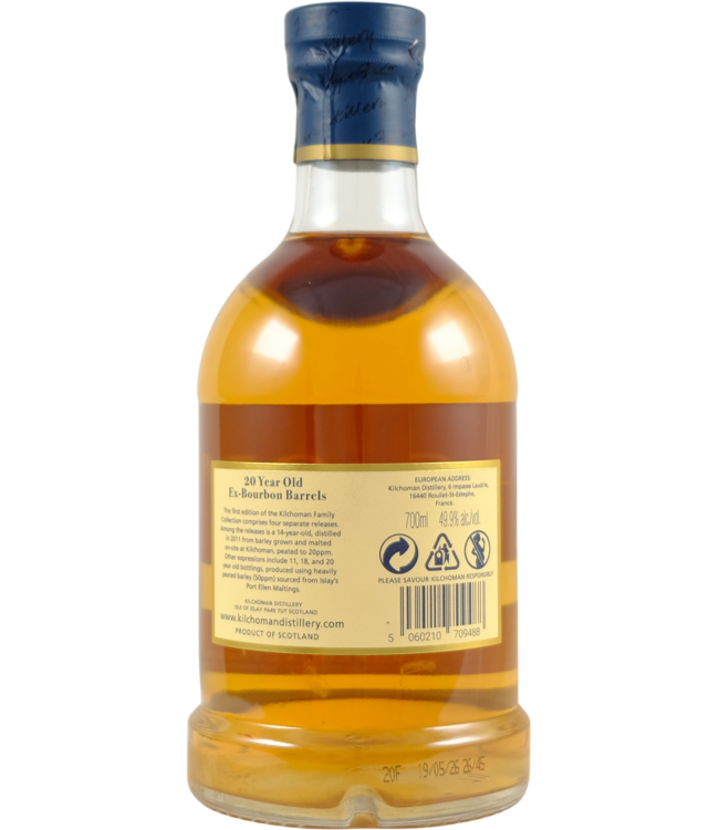 Kilchoman Kilchoman 20-year-old Family Collection 1st Edition