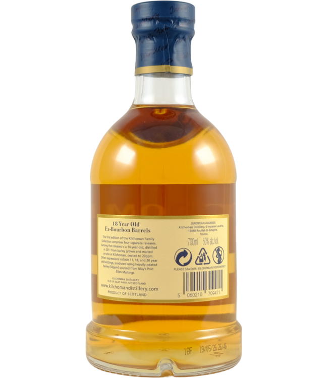 Kilchoman Kilchoman 18-year-old Family Collection 1st Edition