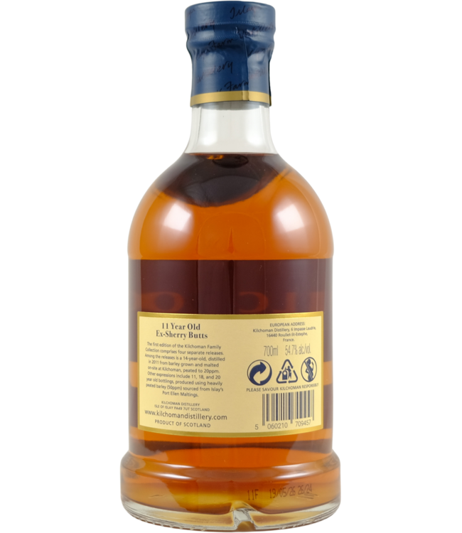 Kilchoman Kilchoman 11-year-old  Family Collection 1st Edition