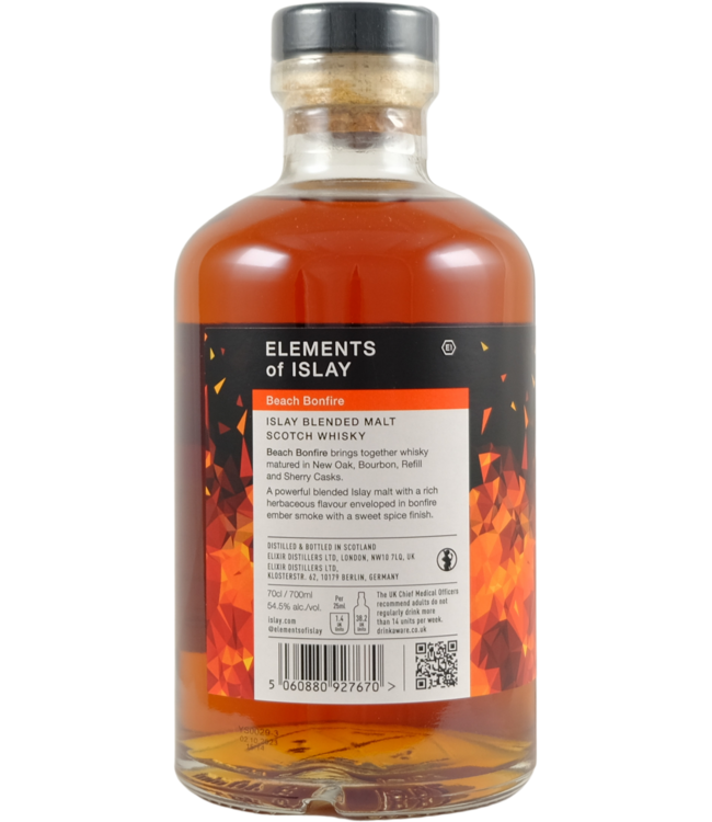Beach Bonfire Elements of Islay Elixir Distillers