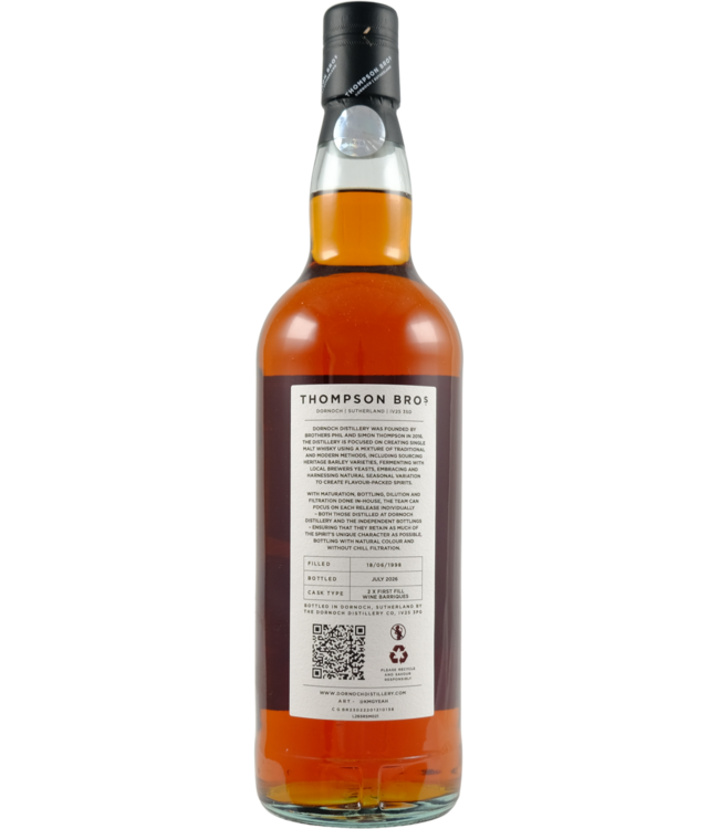 Auchentoshan Auchentoshan 1998 Thompson Brothers