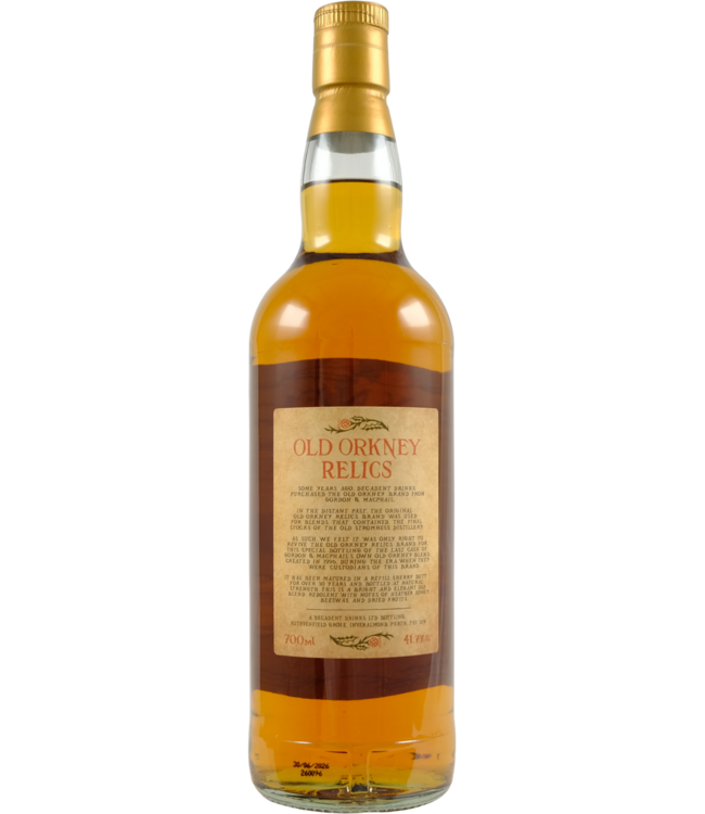Old Orkney Relics 30-year-old Decadent Drinks