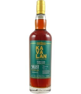 Kavalan Solist Port - Cask 0110112024B - 56,3%