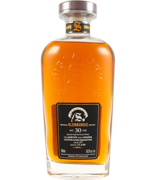 Glenburgie Glenburgie 1995 Signatory Vintage - 1st Fill Palo Cortado Finish