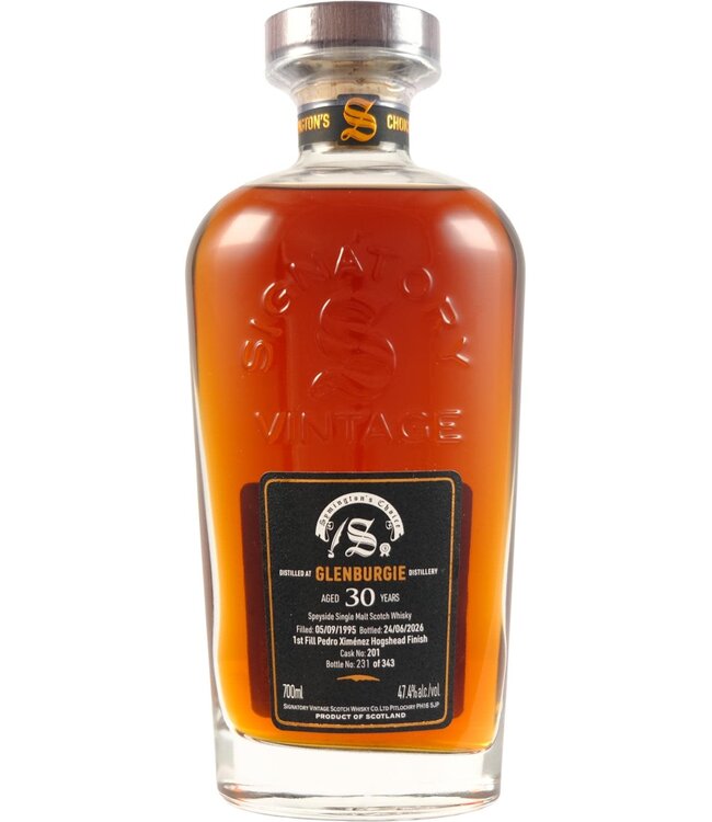 Glenburgie Glenburgie 1995 Signatory Vintage - 1st Fill PX Finish