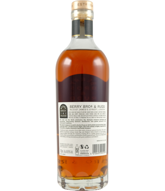 Longmorn Longmorn 2011 Berry Bros & Rudd