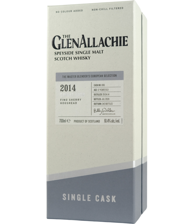 Glenallachie Glenallachie 2014 Single Cask - Fino Hogshead