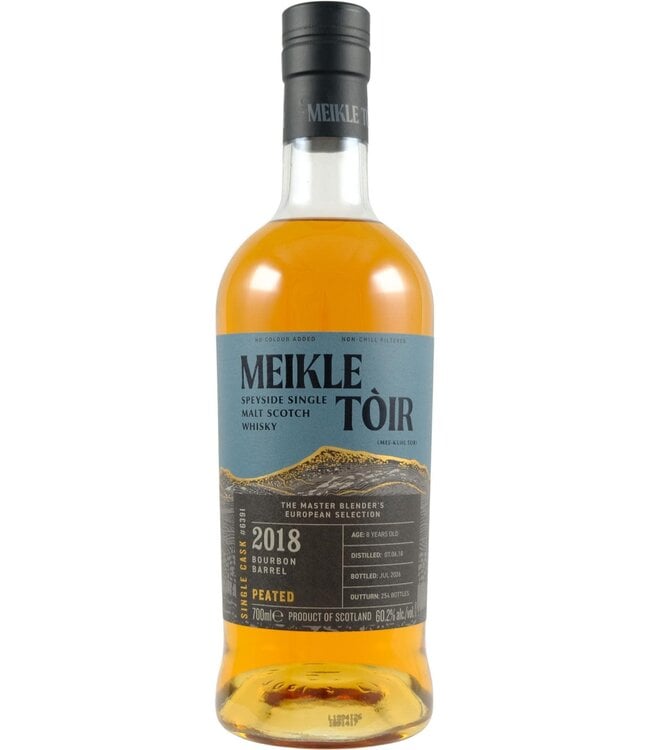 Glenallachie Meikle Tòir 2018 Single Cask - Bourbon Barrel