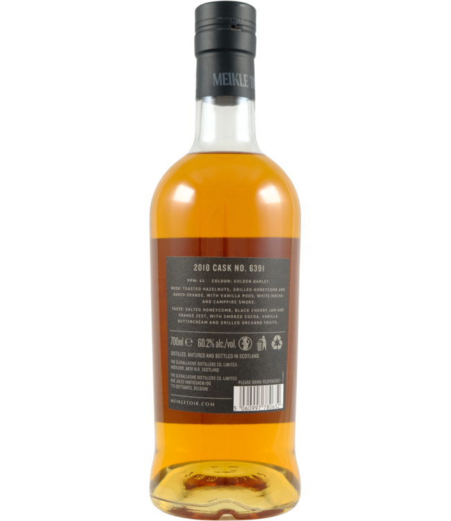 Glenallachie Meikle Tòir 2018 Single Cask - Bourbon Barrel
