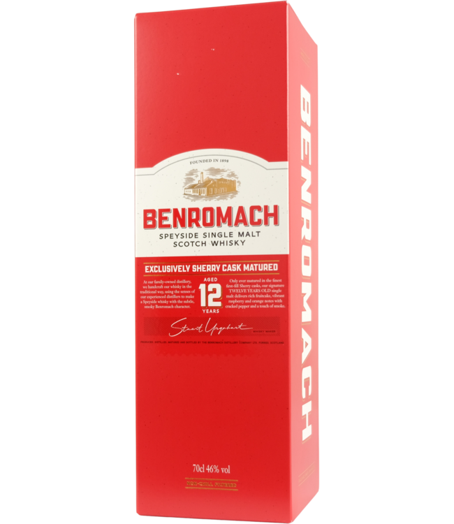 Benromach Benromach 12-year-old - Exclusively Sherry Cask Matured