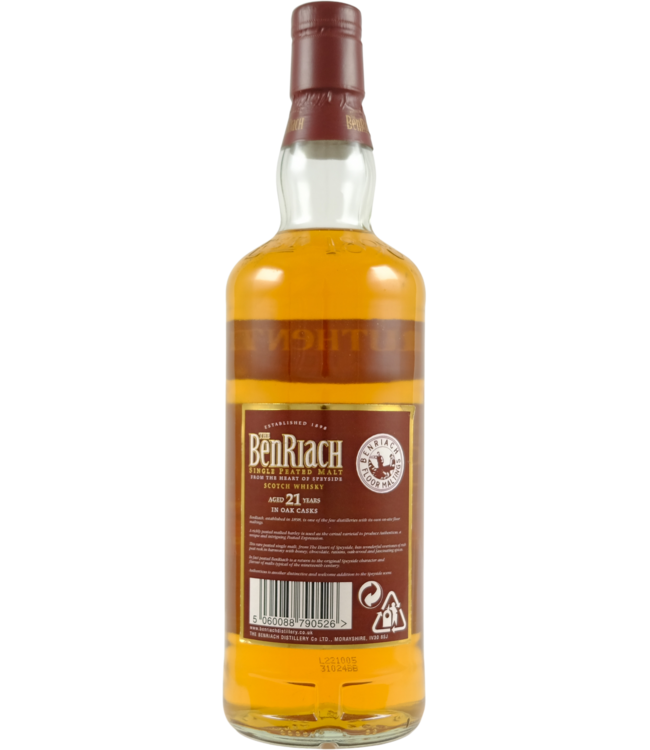 Benriach BenRiach 21-year-old - Authenticus - No Box