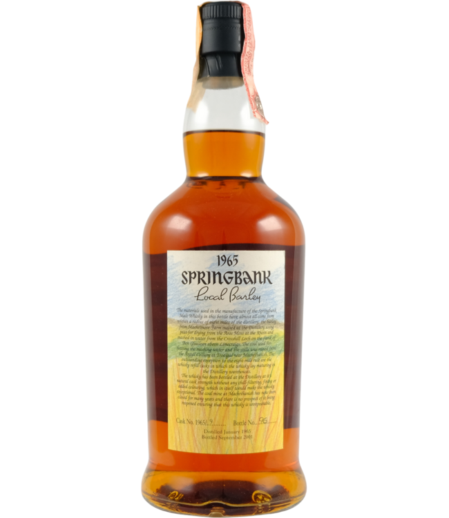 Springbank Springbank 1965 - Local Barley