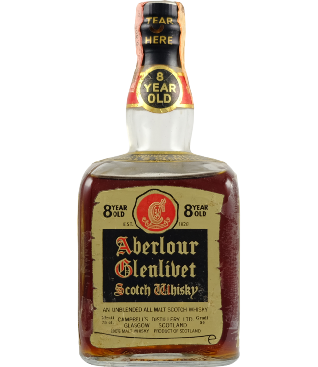 Aberlour Aberlour Glenlivet 08-year-old - Bottled Early 70's