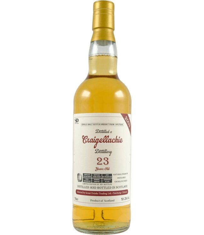 Craigellachie Craigellachie 2003 Scout Drinks