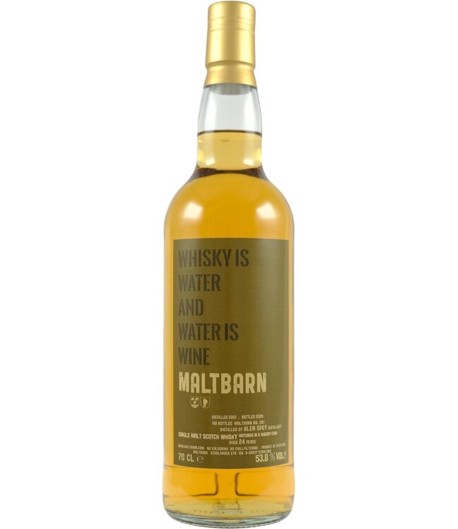 Glen Spey Glen Spey 2001 Maltbarn