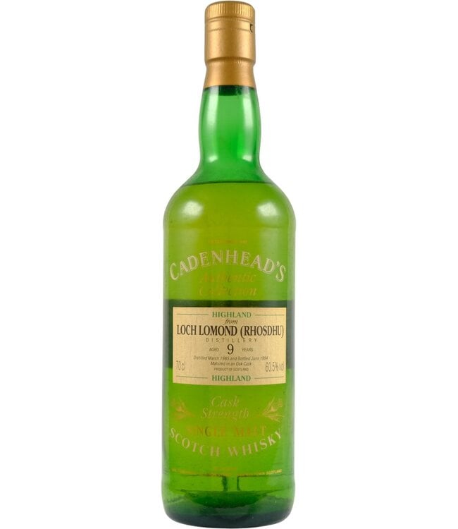 Old Rhosdhu Old Rhosdhu 1985 Cadenhead's