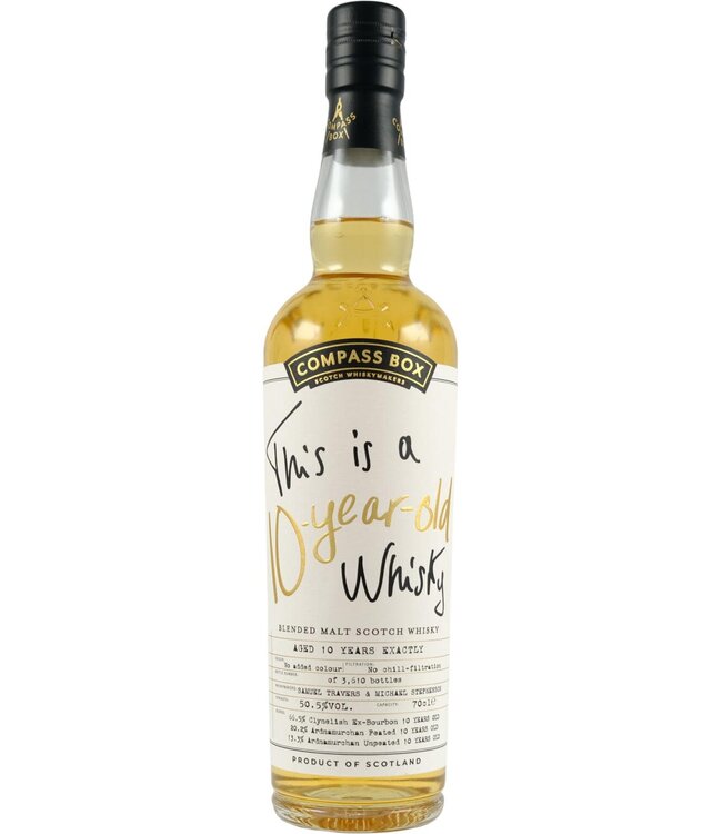 Clynelish This is a Whisky 10-year-old - Compass Box