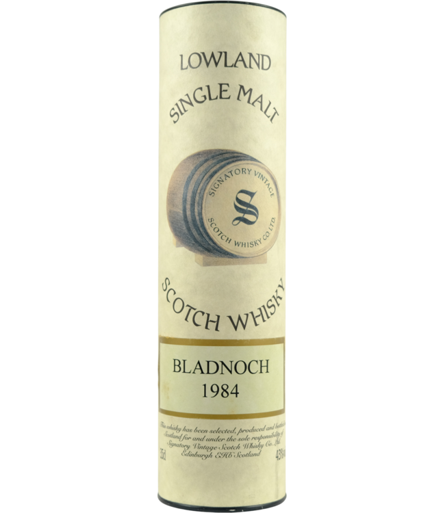 Bladnoch Bladnoch 1984 Signatory Vintage - 350ml