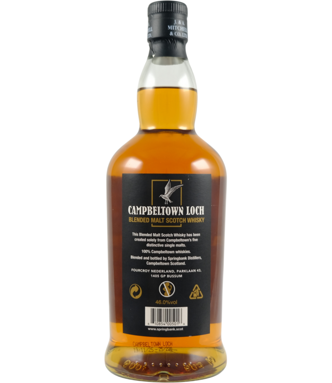 Campbeltown Loch Campbeltown Loch Blended Malt - Batch  25/220  Bottled 19.11.2025