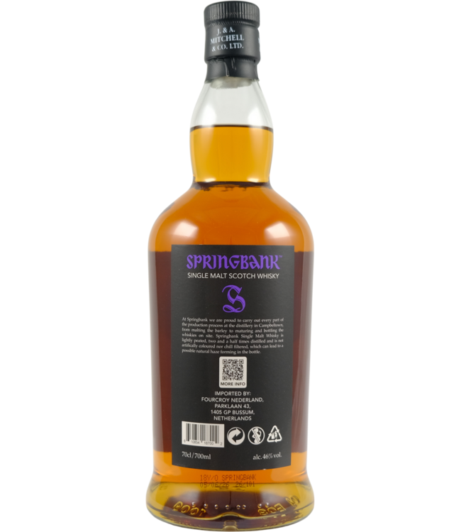 Springbank Springbank 18-year-old - Batch 26/101 - max 1 p.p.