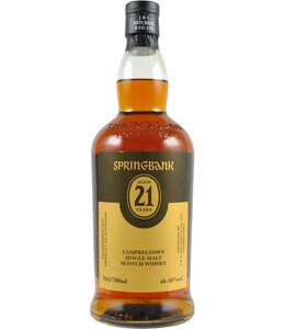 Springbank 21-year-old - Batch 26/126 - Max 1 p.p.
