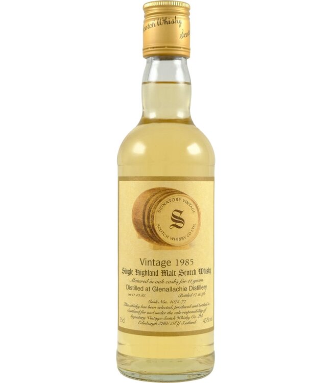 Glenallachie Glenallachie 1985 Signatory Vintage 350ml