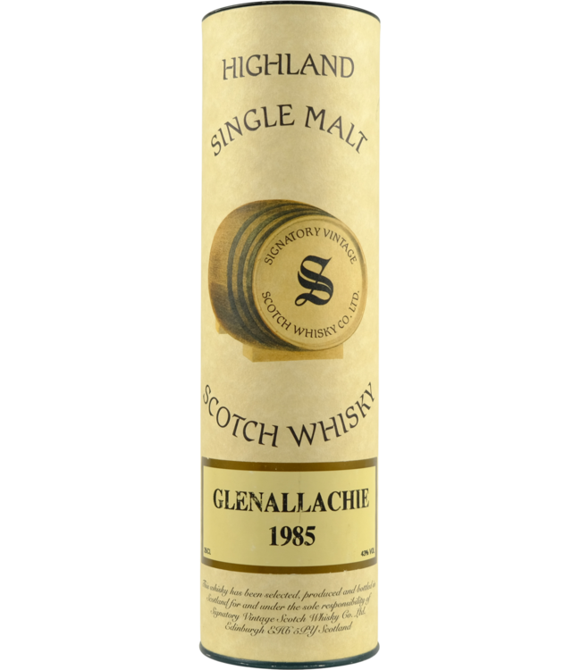 Glenallachie Glenallachie 1985 Signatory Vintage 350ml