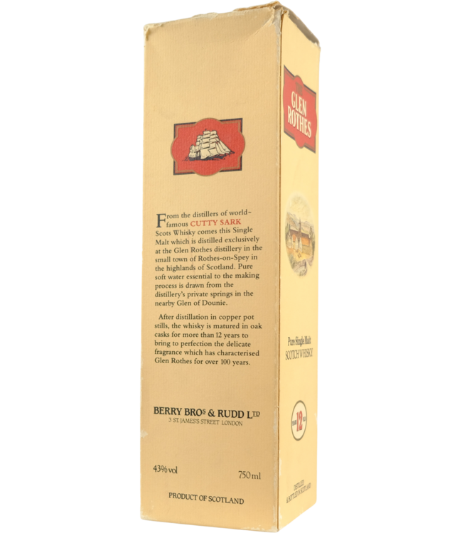 Glenrothes Glenrothes 12-year-old Berry Bros & Rudd