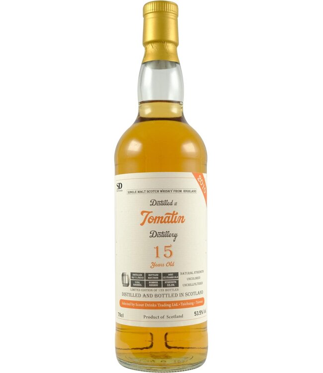 Tomatin Tomatin 2010 Scout Drinks