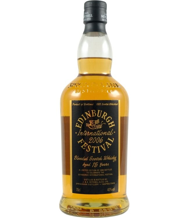Edinburgh Festival 2006 Springbank Distillers Ltd.