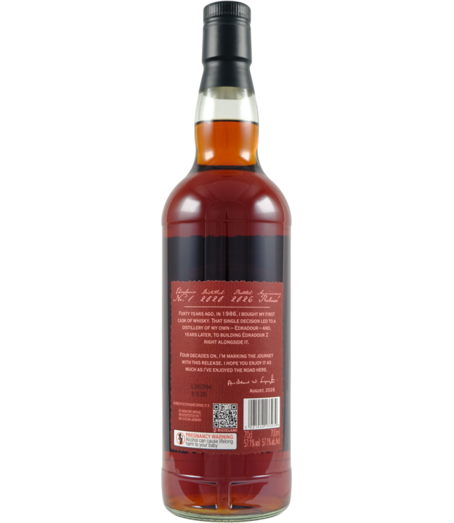 Edradour Edradour No.1 - 2020 Signatory Vintage - Pedro Ximinez