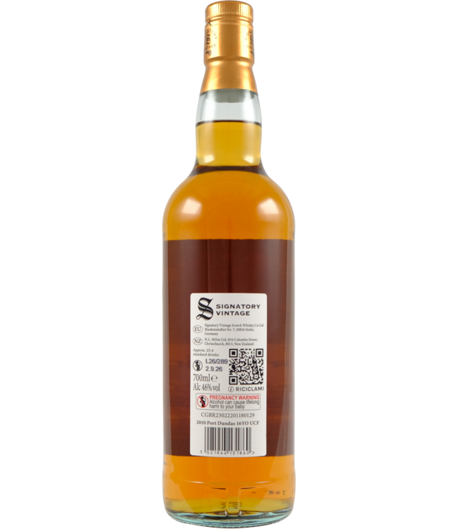 Port Dundas Port Dundas 2010 Signatory Vintage