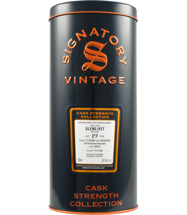 Glenlivet Glenlivet 2006 Signatory Vintage - Cask 901011