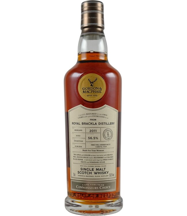 Royal Brackla Royal Brackla 2011 Gordon & MacPhail - Cask #5519