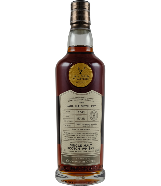 Caol Ila Caol Ila 2012 Gordon & MacPhail - Cask #311514