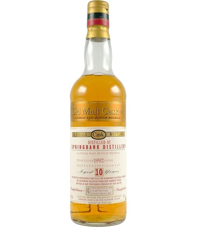 Springbank Springbank 1992 Douglas Laing