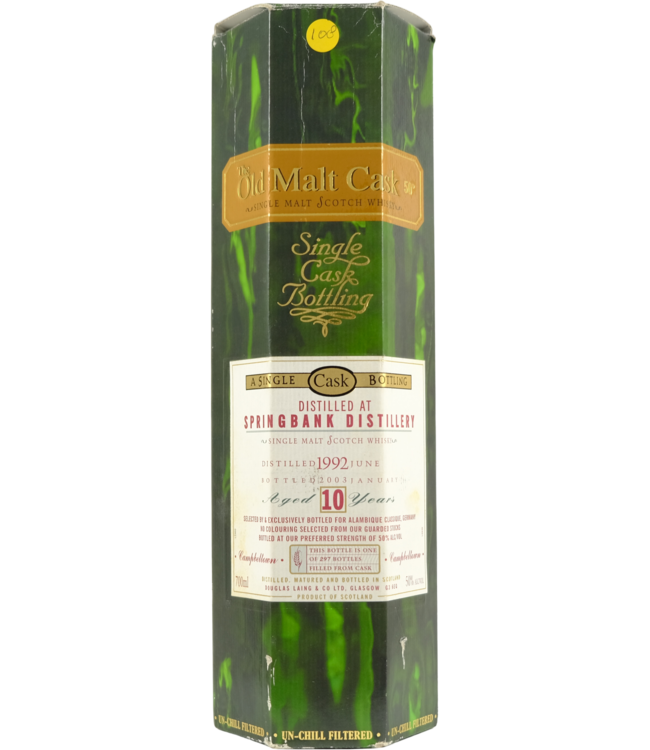 Springbank Springbank 1992 Douglas Laing