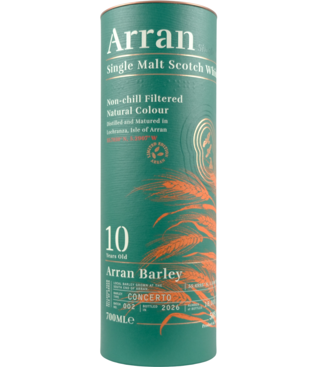 Arran Arran 10-year-old - Arran Barley: Concerto