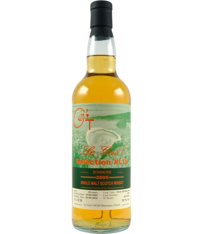 Bowmore Bowmore 2005 Le Gus't - 20-year-old - max 1 per person