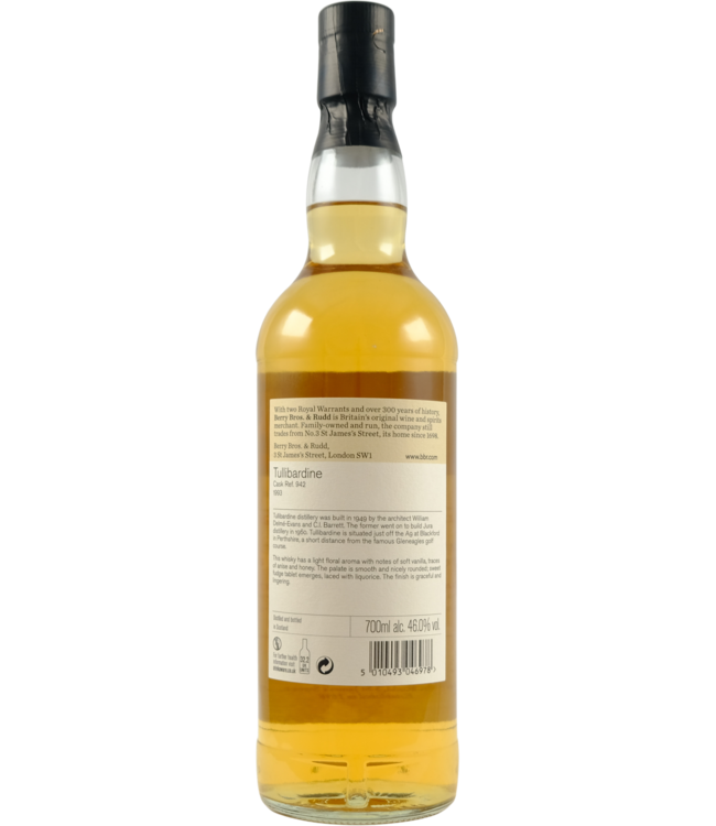 Tullibardine Tullibardine 1993 Berry Bros & Rudd