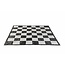 Ubergames Tuin schaakmat, 140x140 cm in tas met haringen