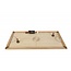 UBER Games Ubergames - Tafel Hockey - ECO Mangohout - Schuifhockey- Made in India - met Poeder en Schijven - Compleet