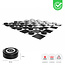 Ubergames Ubergames – XL Checkers – Taktisches Brettspiel – bis zu 3 Meter – 25 cm Steine ​​– UV-exklusiv, ohne Boden. Klasse und großartig