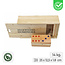Ubergames XL domino in Luxe kist - 14kg - Ecologisch hardhout