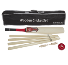 Cricket set, compleet met stumps en bal - SR