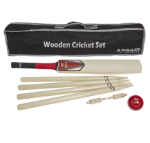 Cricket-Set, komplett mit Stümpfen und Ball - SR