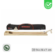 Kegel Bahn  / Bowling- Eco-Holz, Wunderbares Indoorspiel - 114 cm, in Tasche