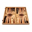 Manopoulos Olive Backgammon set - Luxus - 48x26cm