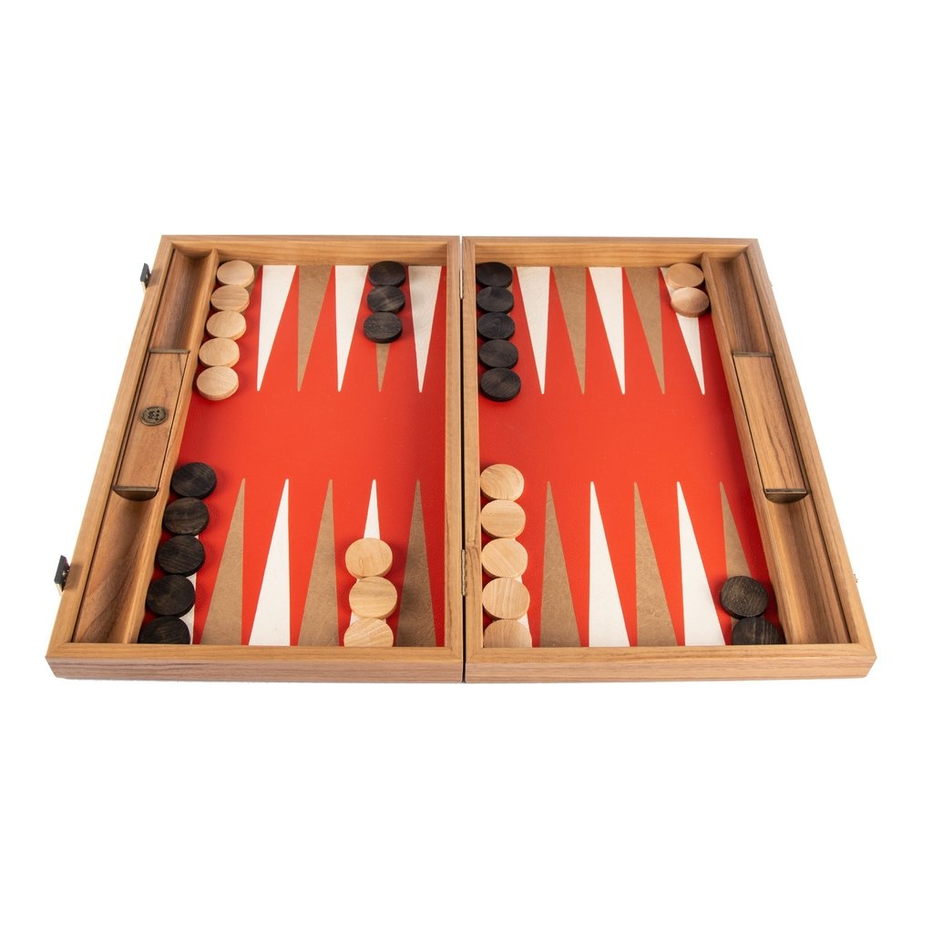 heldin Heb geleerd Ontwarren Palisander kroon Backgammon spel - 48x30 cm