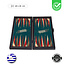 Manopoulos Texas Backgammon Set - 30x17 cm